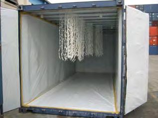84 yükü içermeyen farklı alıcılara ait dolu konteynerler tonajlarına göre karışık olarak istiflenir.