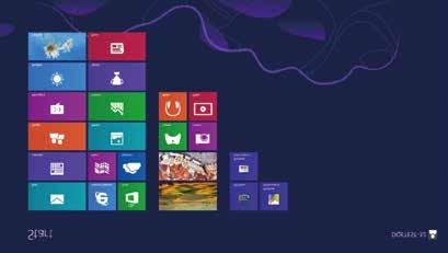 Windows 8 Windows 8 u başlatın Sağ tıklatın ve ekranın