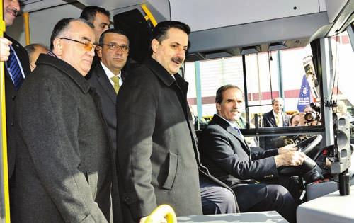 tüm ilçelerde ulaşım daha konforlu hale geldi.