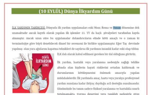 2017 Dünya İşitme Engelliler Haftası 20.09.2017 Tespit ve Öneri Defterinin Onaylatılma Süreci 26.