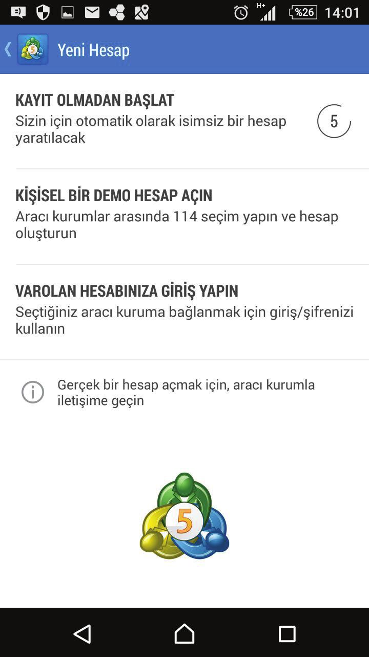 Şifreniz küçük büyük harfe duyarlıdır.