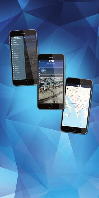 HAVALİMANINDAİ SANAL REHBERİNİZ; TAV MOBILE 42 TAV Havalimanları Holding in önemli iştiraklerinden olan TAV Bilişim Hizmetleri, havacılık sektöründe yazılım ve donanım anlamında önemli bir marka