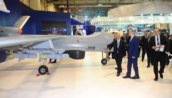 ANKA İnsansız Hava Aracı Sistemi Silah Entegrasyonu ilk kez IDEF 2017 de sergilendi.
