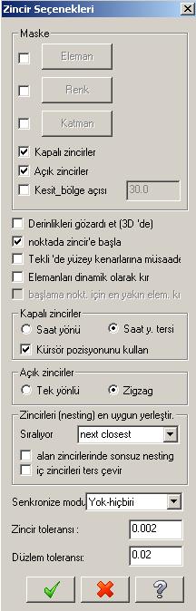 Open (Aç) komutunu seçince, çıkan pencereden Cep2.mcx dosyasını seçip Tamam a tıklayınız. Bundan sonra, Üst Menü deki Makine Tipi, Mill_Freze ve İlk Değerler komutuna giriniz.