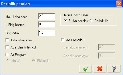 parçasına dalarak talaģ kaldırmaya baģlar. Burada dikkat edilecek husus, takım hızla hareket ettiği için, iģ parçasına çarpmaması gerekir.