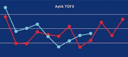 GÖSTERGELER görüyordu ve yüzde 6.5 lik hedefe karşılık TÜFE tahminini yüzde 8 e çıkardı. Ne var ki yüzde 8 de kalmak da hiç mümkün olacak gibi görünmüyordu.