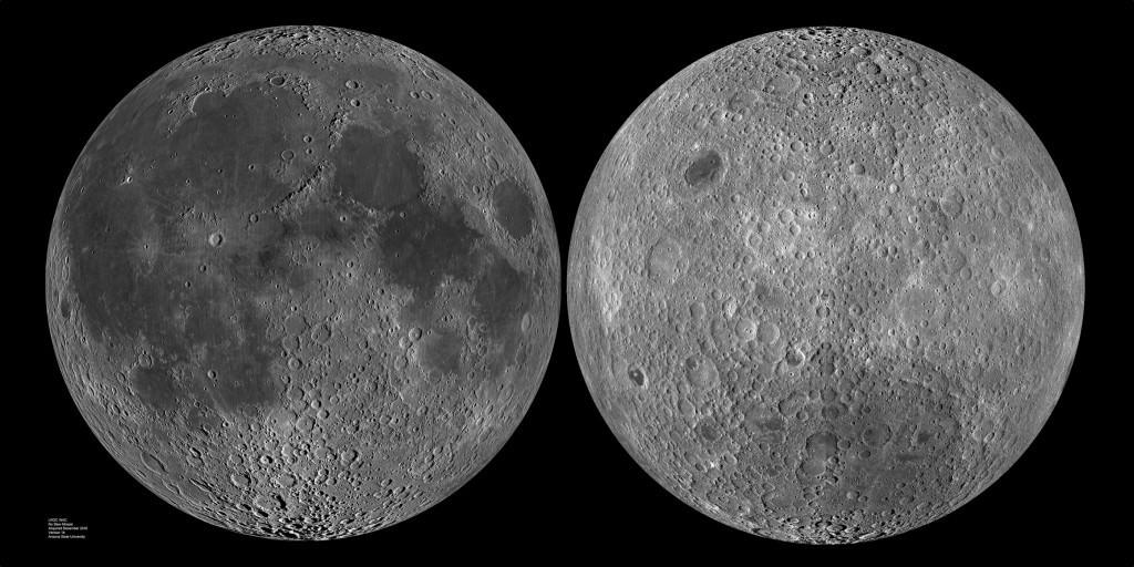 etrafındaki dönüş süresi eşittir. Bu yüzden Dünya ya daima aynı yüzü dönük kalır. Fakat librasyon adı verilen ufak yalpalamaları nedeniyle Dünya dan Ay yüzeyinin 50% si değil 59% u görünür.