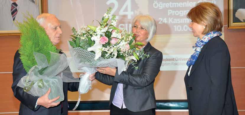 24 Kasım Öğretmenler Günü Başkent Üniversitesi 24 Kasım Öğretmenler Gününü Prof. Dr. İhsan Doğramacı Konferans Salonu nda düzenlenen törenle kutladı.