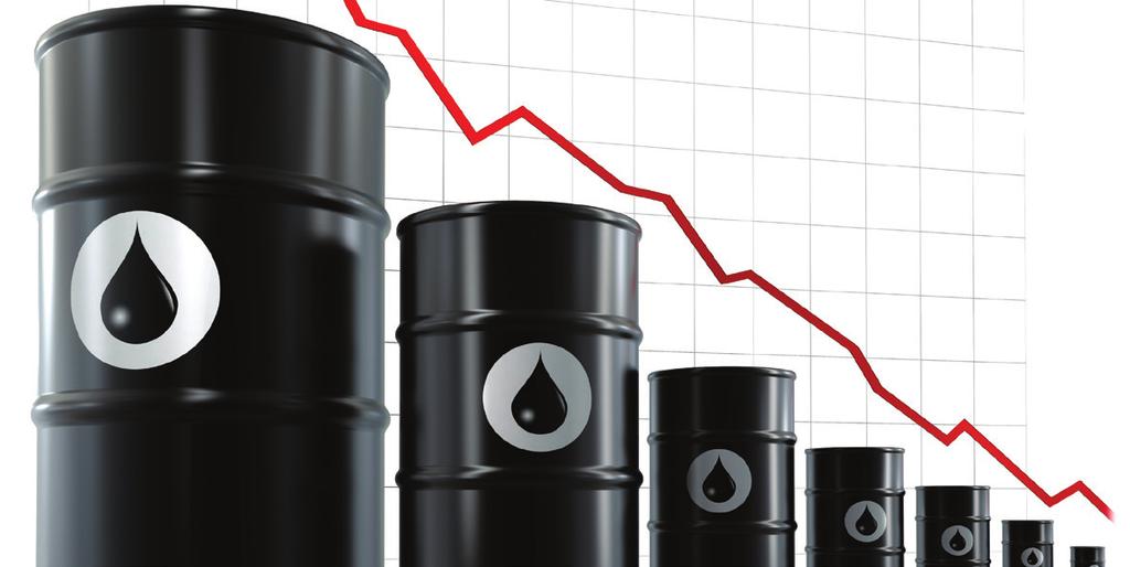 2014 yılı boyunca ortalama 90 dolar civarında seyreden ham petrolün varil fiyatı, 2015 in ilk altı ayında 60 dolar, ikinci yarısında ise 45-50 dolara düşmüştür.