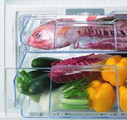 V-ZUG soğutucuları en iyi enerji verimliliği kategorisinde yer almaktadır Yiyecekler FreshControl bölümünde üç kata kadar daha uzun süre taze kalırlar Ekolojik prensipler giderek daha önemli