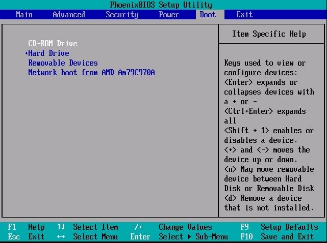 BIOS Boot Sayfası Boot bölümü bilgisayarın sırasıyla hangi cihazları kullanarak işletim sistemini kontrol edeceğini belirler. İlk bulduğu işletim sistemini yüklemeye başlar.