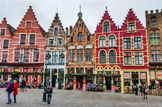 Fiyat : 1450 EUR 04-06 Mayıs 2018 Kartpostal Şehir Brugge Ortaçağdan gelen tüm özelliklerini