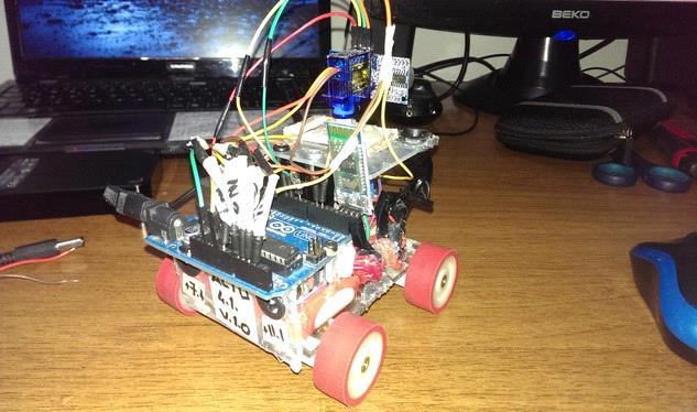 5. Tasarlanan Robot Sistemin Birleştirilmesi Şekil 5.1.1. Altu_Radar Dış Görünüş 1 Şekil 5.1.2.