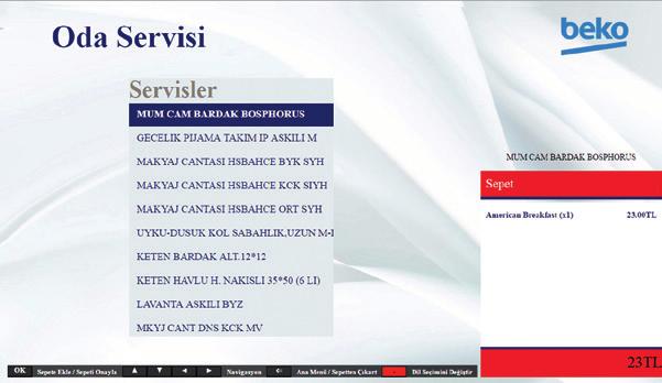 Kurumsal TV Çözümleri: İnteraktif IPTV Sistemi Konuk Hizmetleri Otel Hizmetleri Oda Servisi Hoş Geldiniz Mesajı Hava Durumu Bilgisi Mesajlaşma Sistemi Hızlı Check Out Otel Bilgilendirme Folio