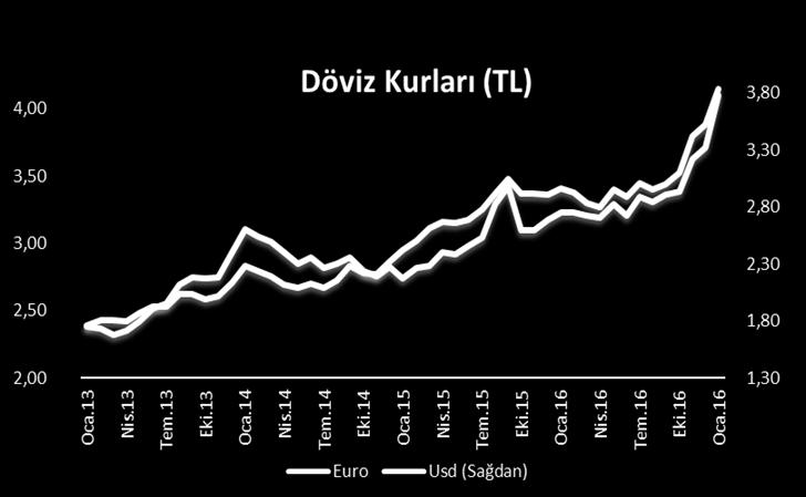 Petrol fiyatlarının hızlı bir artış kaydetmesi ve başta tütün ürünlerine yönelik olmak üzere son dönemde yapılan vergi düzenlemeleri enflasyonu yukarı yönde etkilemiştir.