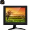 URUN ADI: 8 Inch TFT LCD Monitör - VGA, BNC + AV Giri?