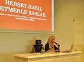 Page 63 International Oud and Qanun Seminars On April 15, Clinical Psychologist Mehmet Dinc gave a speech titled The Race Of Humanity. On April 22, Istanbul University s Faculty Member Dr.