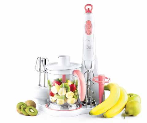 1100 Watt Koli içi : 12 Adet Koli içi : 12 Adet RENK SEÇENEKLERİ RENK SEÇENEKLERİ DN 1265 Aurum Full Blender Set 175,00 1 Ürün 5 işlev Blender, Rondo, Mikser ve Hamur Yoğurucu olarak kullanılabilme