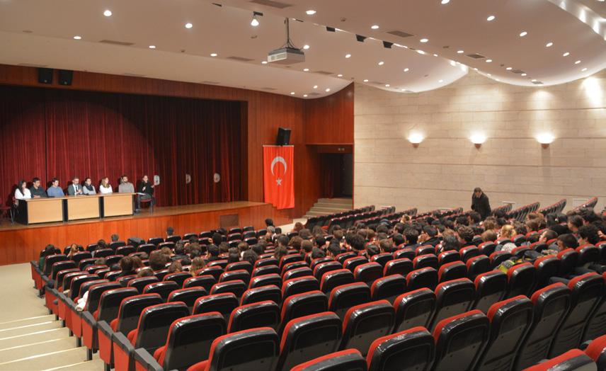ile andığımız 10 Kasım töreni, Kültür Merkezi nde, saygı duruşu ve İstiklal Marşı ile başlamıştır.
