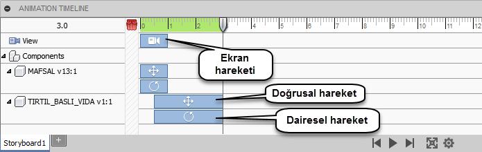 2.1. Storyboard Senaryo Alanı Storyboard basitçe adlandırılacak olursa; öykü tahtası/sahne anlamına gelmektedir. Montajlarınızda birden çok senaryo hazırlayıp, bu senaryolar arasında geçiş yapabilir.