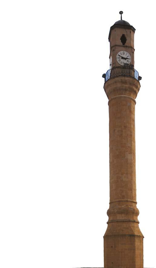 ÇORUM SAAT KULESİ Osmanlı Padişahı II. Abdulhamitʼin tahta çıkışının 25. yıldönümünde gönderdiği ferman üzerine Beşiktaş Muhafızı Çorumlu Yedi Sekiz Hasan Paşa tarafından 1894 yılında yaptırılmıştır.