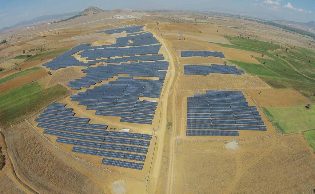 Projeler / Projects Seydişehir Güneş Enerji Santrali Seydişehir Solar Power Plant Yer : Seydişehir-Konya/TÜRKİYE Sözleşme Tariḣi : 25.08.2016 Geçiċi Kabul Tarihi : 15.10.