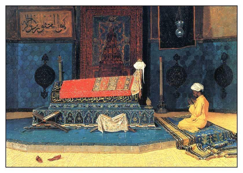 İlk Türk arkeoloğu kabul edilen, müzeci ve ressam Osman Hamdi Bey (1842-1910) Türk resminde figürlü kompozisyon kullanan ilk ressam olarak da bilinmektedir.