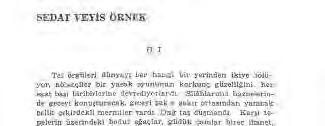 Sedat Veyis Örnek in 1964 te Almancası