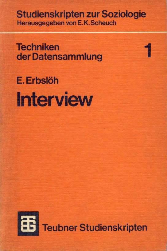 Erbslöh, Eberhard Interview