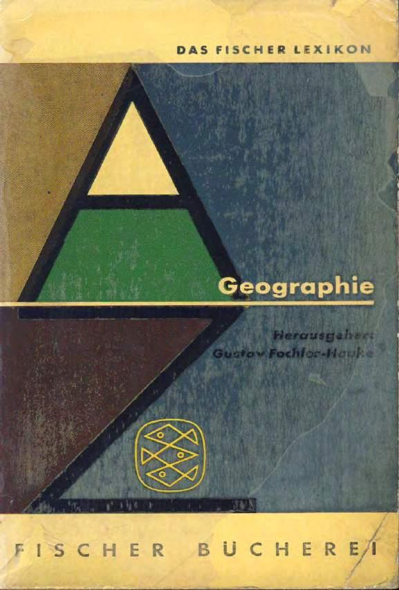 Fochler-Hauke, Gustav Allgemeine Geographie (Genel