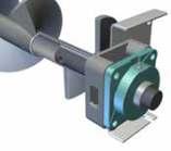 Close coupling shafts transmit rotation and torque between screw sections.