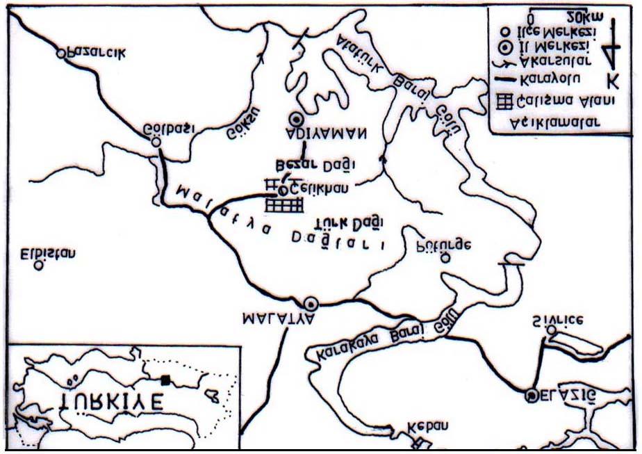 F.Ü.Sosyal Bilimler Dergisi 2002 12 (1) ranges of the Southeastern Taurus mountains.