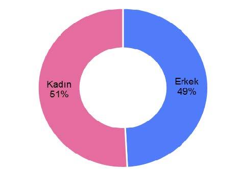 oluşmaktadır. Bu oran orta öğretim için yüzde 14 tür.