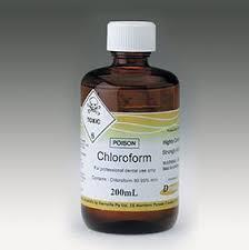 kloroform ve benzen gibi organik