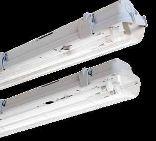 KAMELYA T8 POLİKARBON CAM ETANJ ARMATÜRLERİ T8 Pc Bodied & Pc Glass Waterproof Luminaires KAMELYA T5 POLİKARBON CAM ETANJ ARMATÜRLERİ T5 Pc Bodied & Pc Glass Waterproof Luminaires IP65 F Acil