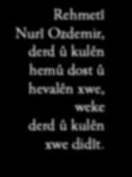 Çima ku Nurî, bi şexsîyet û xebata xwe di nav kurdên Anatolîyê da cîhekî mezin girtî bû.