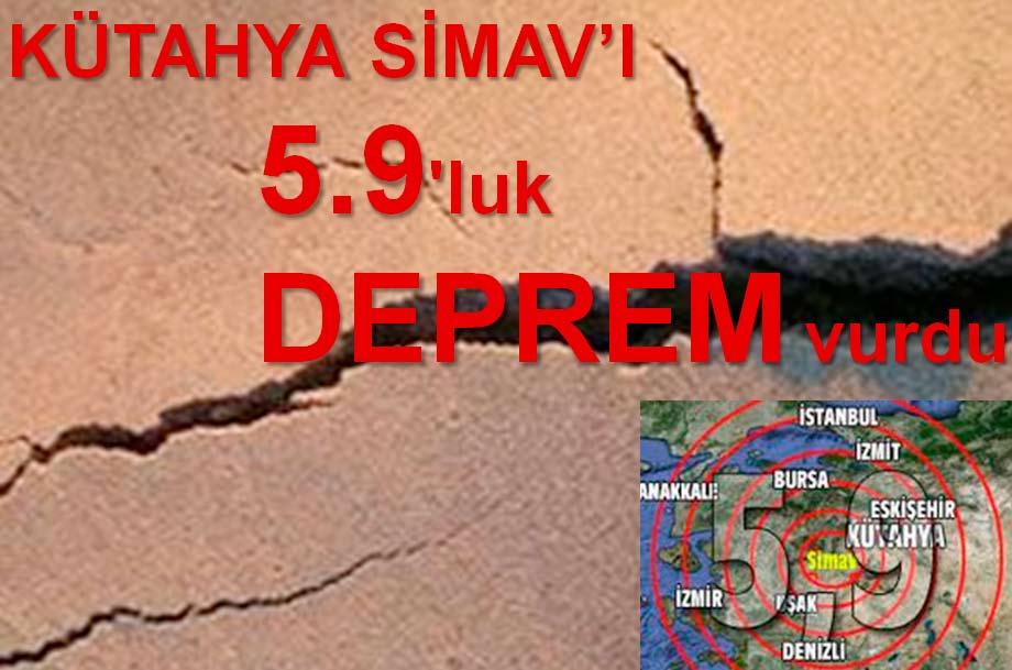 Kütahya Simav da Deprem 19 Mayıs 2011 tarihinde gece saat 23:15 te meydana gelen deprem, kısa bir süre önce siyanür barajındaki çökmeyle sarsılan Kütahya yı vurdu.