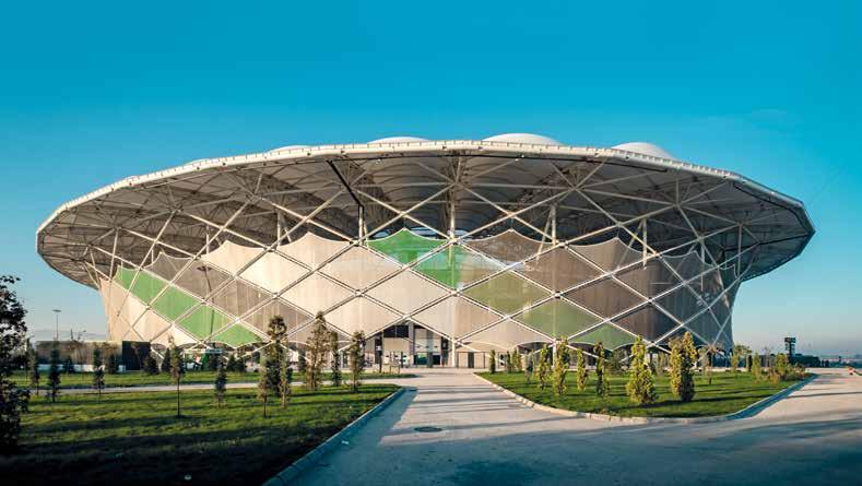 proje & ürün Yeni Sakarya Atatürk Stadyumu Alper Aksoy Mimarlık tarafından tasarlanan Yeni Sakarya Atatürk Stadyumu geçtiğimiz günlerde açıldı.