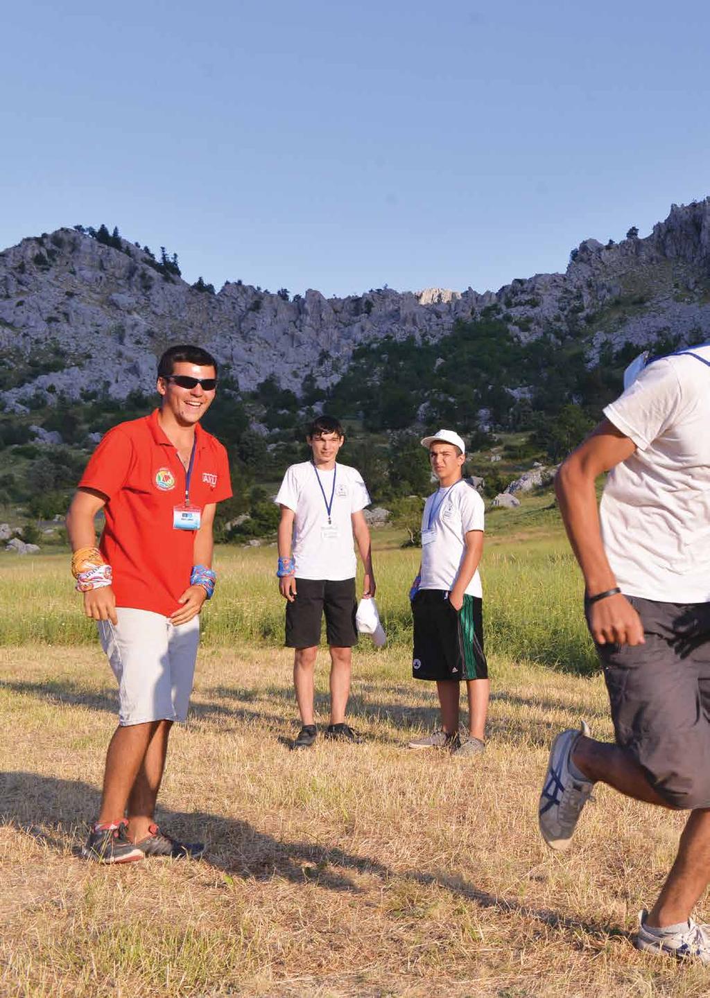 Etkinlik DOĞADA YAŞAM KAMPI Doğada yaşamı eğlenerek öğrendiler