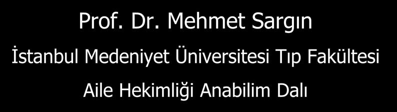 Diyabet : Global Acil Durum Prof. Dr.