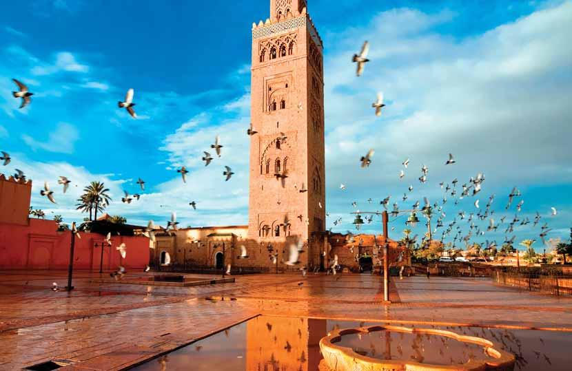 Kraljevski gradovi Maroka program putovanja 1. dan/ ZAGREB - FRANKFURT Sastanak putnika u zagrebačkoj zračnoj luci Franjo Tuđman dva sata prije polaska zrakoplova.
