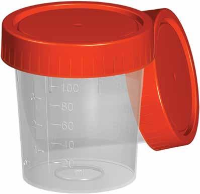 PNEUMATIC SYSTEM URINE SAMPLE CONTAINER / STERILE