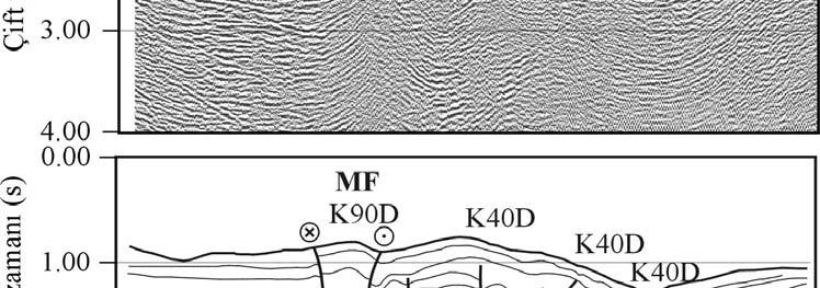 önerilmektedir. Ganos Fayı nın doğusuna doğru uzanan D-B mikrosismisite aralığı Marmara Fayını izler ve bu onun şüphesiz faal durumda olduğunu gösterir (Şekil 1).