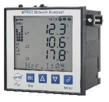 Şebeke Analizörleri (CD) MPRS / MPR60S / MPR63 Tüm seride güç ve enerji ölçümü MPRS0 : THD ölçümü, RS8 (MODBUS) ve Alarm Kontaklı Şebeke Analizörleri MPR60S: THD ölçümü, RS8 (MODBUS), Alarm