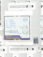 Akım Transdüserleri TA Serisi Transdüserler, girişlerine gelen elektriksel sinyalleri analog sinyallere dönüştürür. Otomasyon sistemlerinde kullanılırlar.