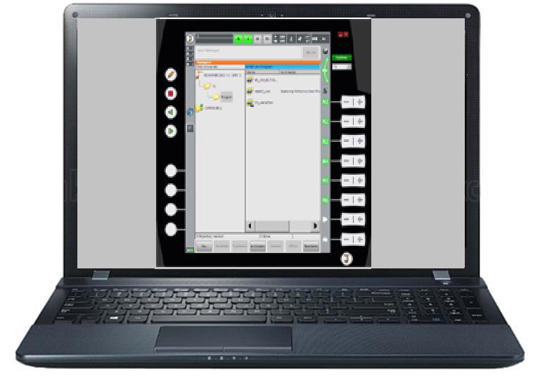 Doğrudan smartpad kullanılarak programların sistem bağlantılı bir şekilde yazılması çevrimiçi programlama olarak ifade edilmektedir.