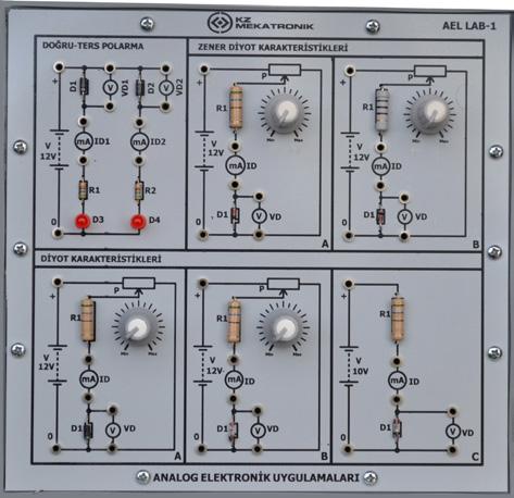 Analog Elektronik Modülleri 33Diyot un Doğru ve Ters polarmasının