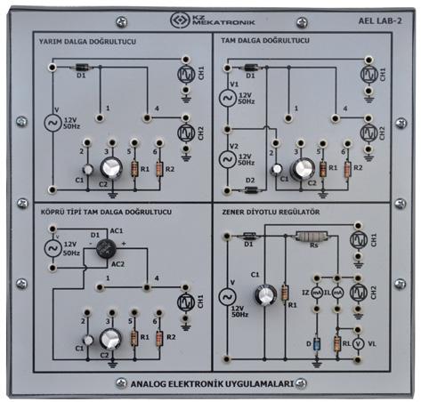 Diyot lu Regülatör ün incelenmesi 33Transistörün AVO ile sağlamlık