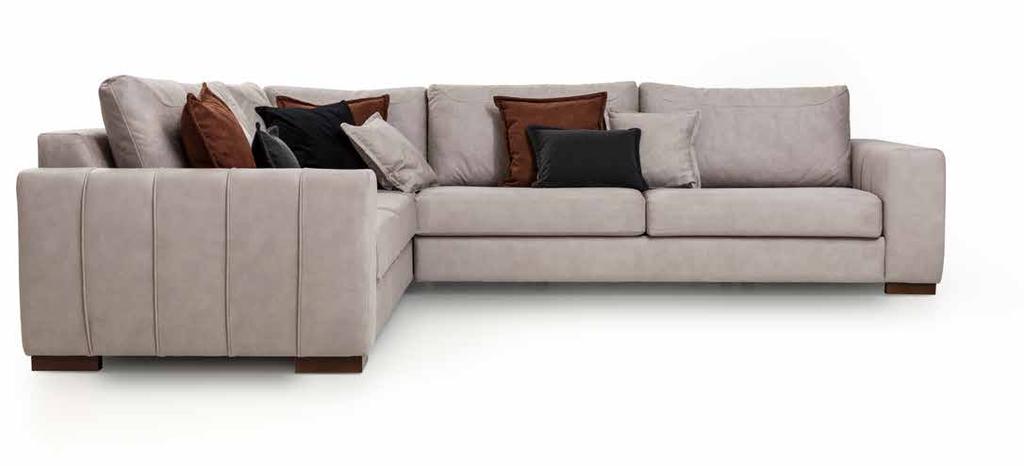 VERONA Innovation such as revolution in sofa bases; Basket instead of Bases.