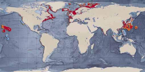 2006 itibarıyla, okyanusların yüzölçümünün üçte biri olan 100 milyon kilometrekarelik alan balıkçılıktan aşırı derecede etkilenmiştir.